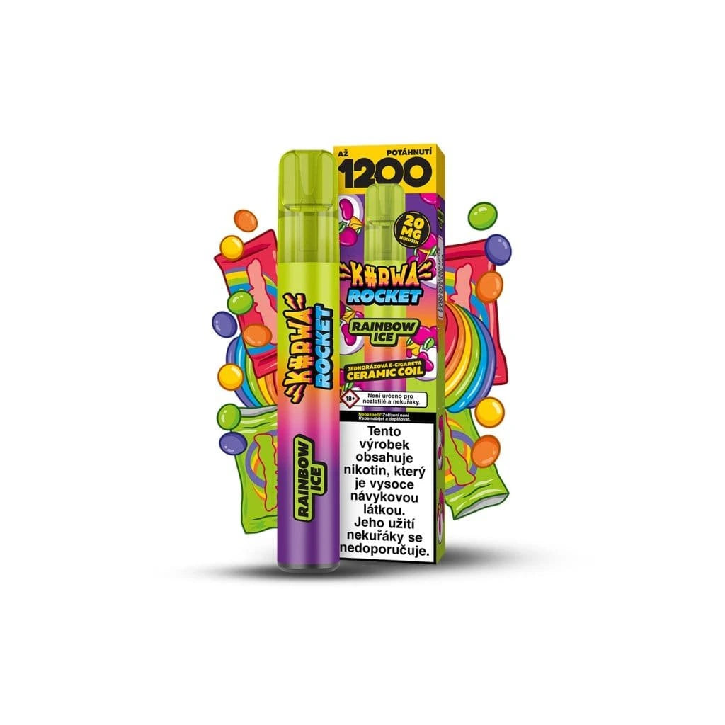 KURWA ROCKET Rainbow Ice