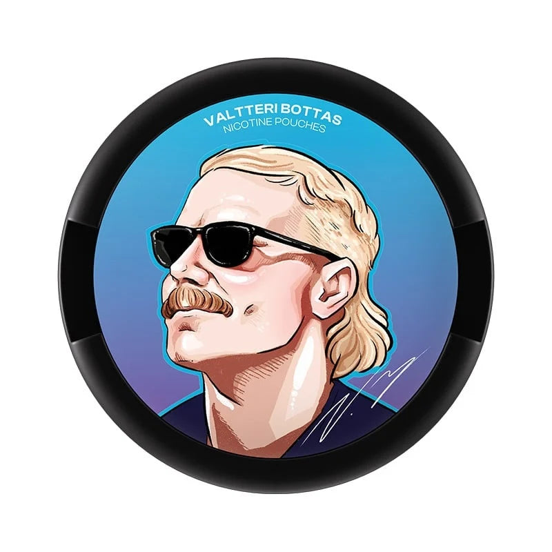 77 VB Edition Arctic Berry 10,4 mg Slim nikotinové sáčky se svěží bobulovou berry příchutí, balení 20 sáčků Valteri Bottas