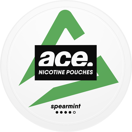 ACE Spearmint nikotinové sáčky s osvěžující spearmint mátovou příchutí a chladivým efektem