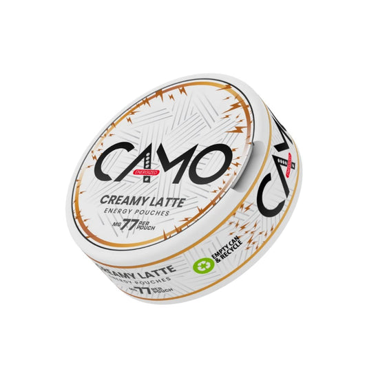 CAMO Energy Creamy Latte kofeinové sáčky s chutí krémového latté