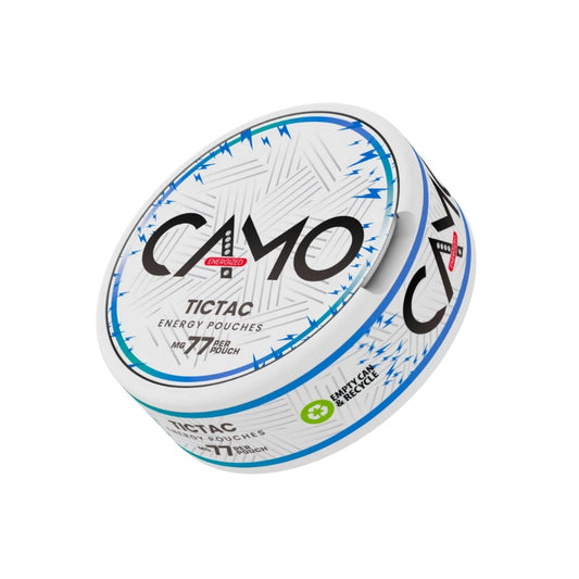 CAMO Energy Tictac kofeinové sáčky s osvěžující mentolovou příchutí