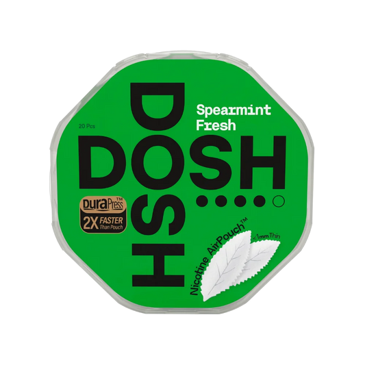 DOSH Spearmint Fresh 7,5 mg – mátové nikotinové sáčky 20 ks