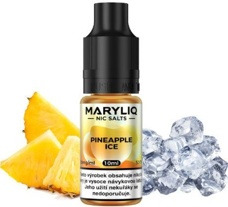 E-liquid Maryliq Pineapple Ice 20mg by Elf Bar s ananasem a chladivým efektem