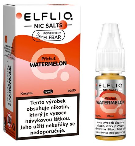 ELFLIQ Watermelon 10 ml s chutí sladkého melounu a chladivým efektem
