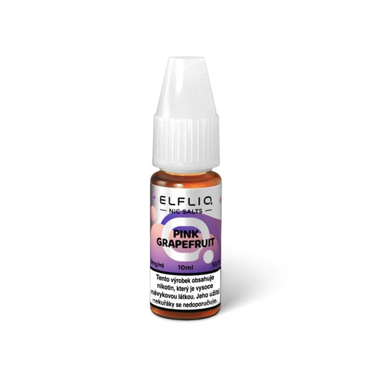 Svěží e-liquid ELFLIQ Pink Grapefruit s jemně hořkými tóny pro pod systémy a MTL vapování