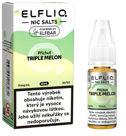 ELFLIQ Triple Melon od Elf Bar – e-liquid s kombinací tří druhů melounu
