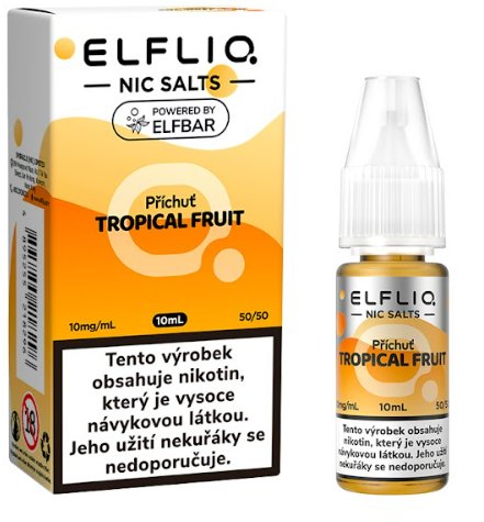 ELFLIQ Tropical Fruit od Elf Bar – tropický e-liquid s exotickým ovocem