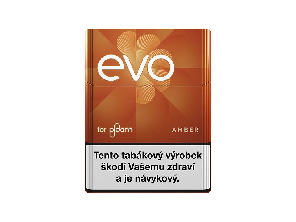 Evo for Ploom Amber, tabákové náplně pro Ploom heat not burn nahříváni, krabička