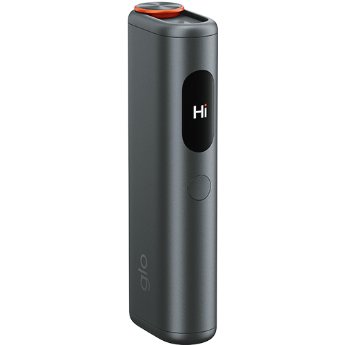 glo Hyper Pro Plus Graphite – zařízení pro nahřívání náplní s displejem EasyView™, technologií QuickStart™ a dvěma režimy zahřívání