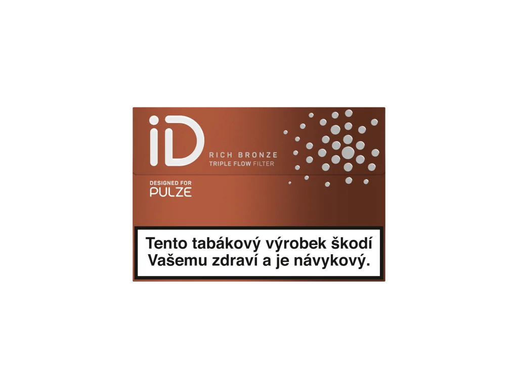 iD Bronze Tobacco s technologií Full Filter – plná tabáková chuť a autentický profil pro Pulze