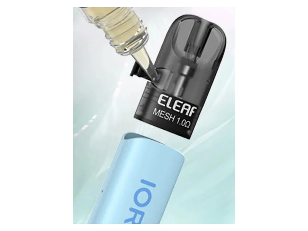 Boční plnění cartridge iSmoka-Eleaf IORE LITE 2 vlastním e-liquidem
