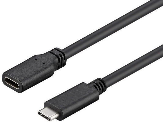 PremiumCord USB-C Extension Cable (USB 3.2 Generation 1), C/male - C/female, 2m
