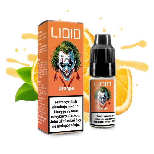 LIO LIQUID Salt Orange e-liquid 10 ml – pomeranč pro MTL i pod systémy