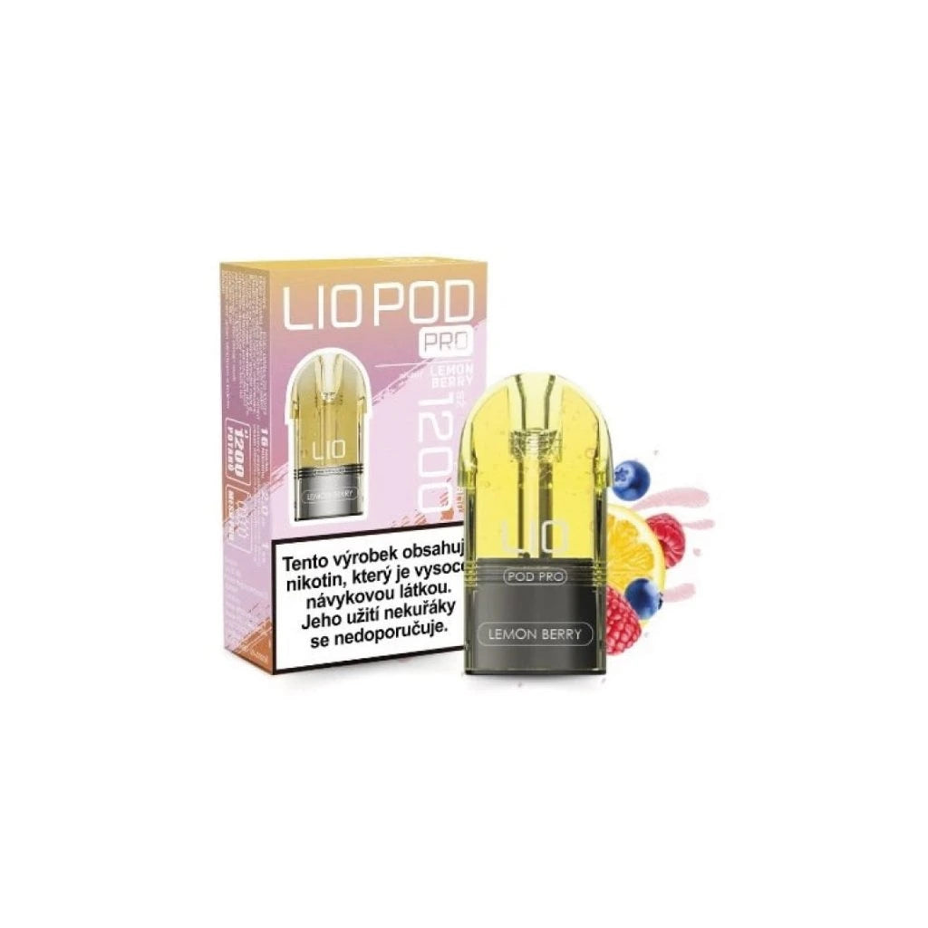 LIO POD PRO Lemon Berry – předplněný pod s příchutí lesních plodů a citronu