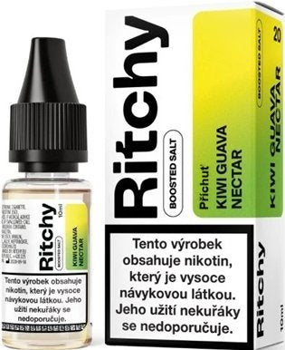 Ritchy Salt Kiwi Guava Nectar 10 mg – e-liquid s příchutí kiwi a sladké guavy
