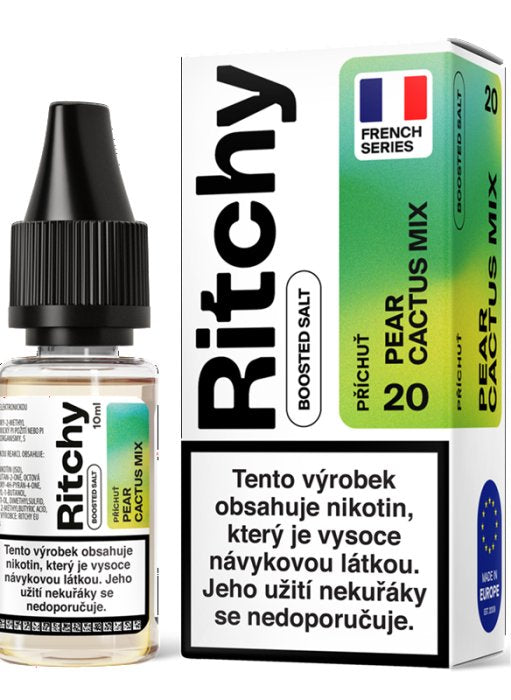 Ritchy Salt Pear Cactus Mix 20 mg – e-liquid s příchutí hrušky, kaktusu a nikotinovou solí
