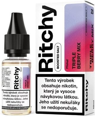 Ritchy Salt Triple Berry Mix 10 mg – e-liquid s příchutí lesních plodů
