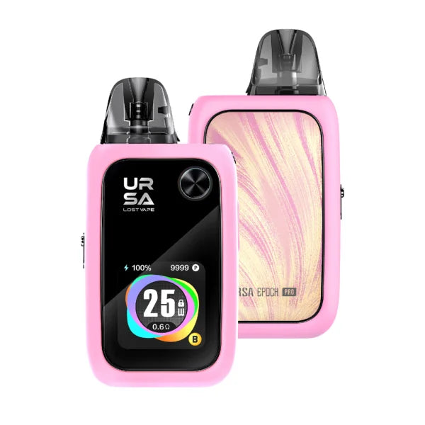 Růžová POD e-cigareta Lost Vape Ursa Epoch Pro 1400 mAh v barvě Silk Rose