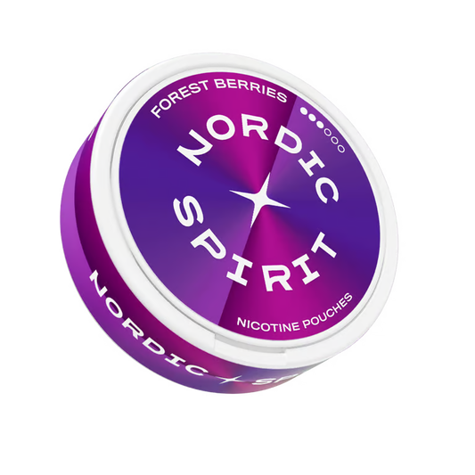 Nordic Spirit Forest Berries Strong nikotinové sáčky 8,4 mg s příchutí lesních plodů a černého rybízu
