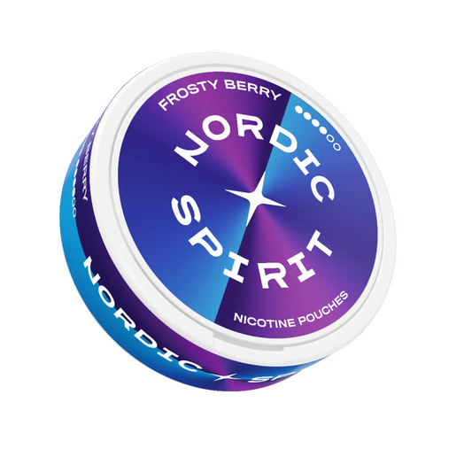 Nordic Spirit Frosty Berry X Strong nikotinové sáčky 10,5 mg s příchutí máty a lesních plodů
