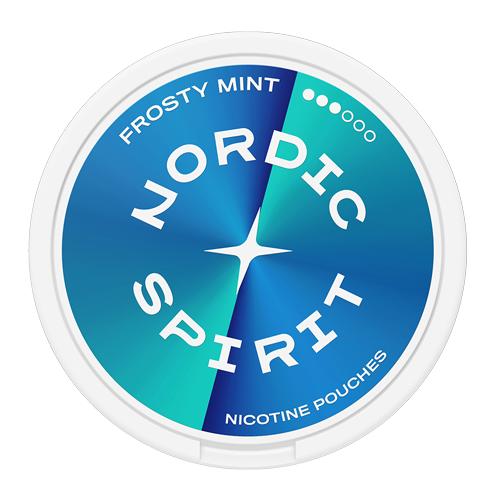 Nordic Spirit Frosty Mint Strong nikotinové sáčky s chladivou mentolovou příchutí, slim balení 20 kusů