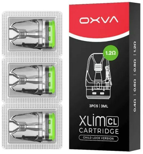 OXVA Xlim CL POD 1,2 ohm náhradní cartrige pro plnitelné ecigarety 3ks
