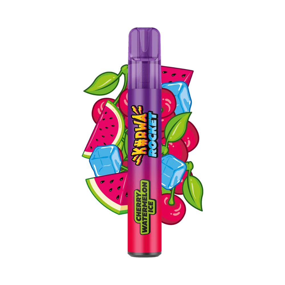 KURWA ROCKET Cherry Watermelon Ice