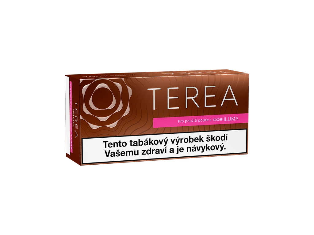 TEREA Bronze karton – tabákové náplně pro IQOS ILUMA s tóny kakaa a sušeného ovoce