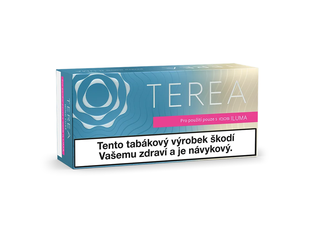 TEREA Wind Fuse karton – tabákové náplně pro IQOS ILUMA se svěžími tóny a jemnou tabákovou chutí