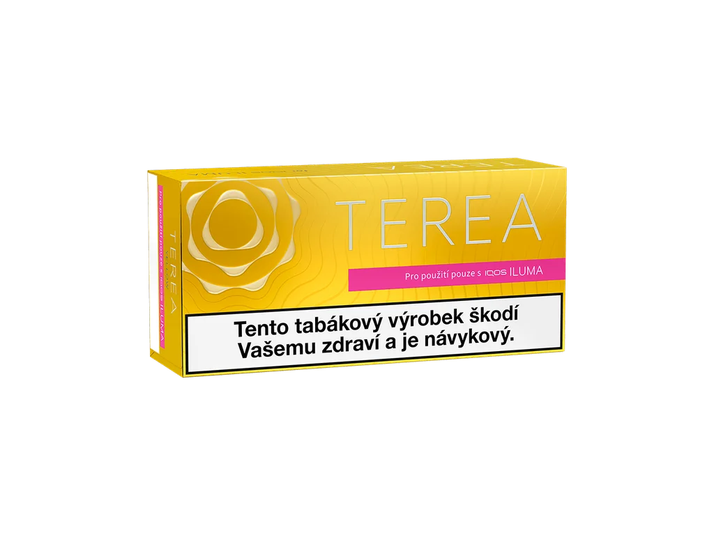 TEREA Yellow karton – tabákové náplně pro IQOS ILUMA s citrusovými tóny a jemnou tabákovou směsí