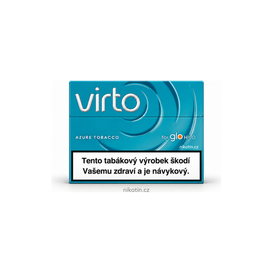 Virto Azure Tobacco tabákové náplně pro glo HILO – krabička s 20 náplněmi