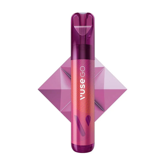 Jednorázová elektronická cigareta Vuse GO 1000 Berry Blend s příchutí mixu bobulového ovoce, 18 mg nikotinu