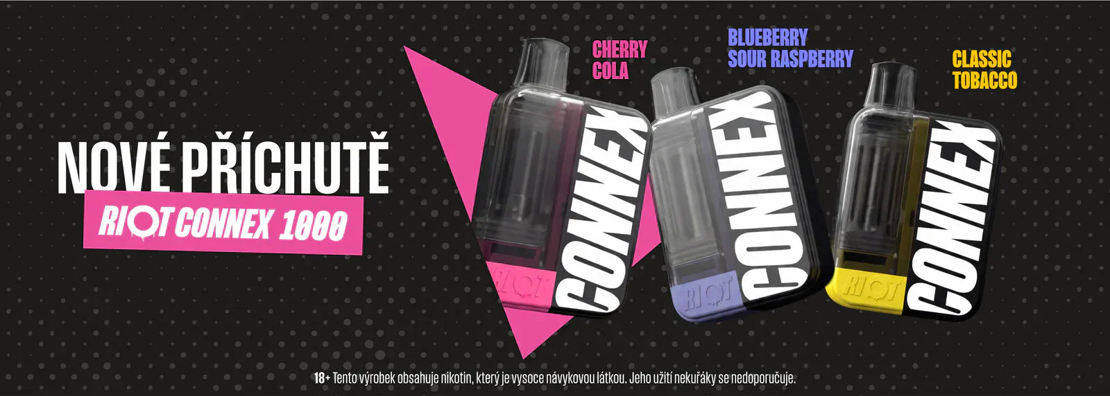 RIOT Connex 1000 – POD systém z UK, co funguje a chutná