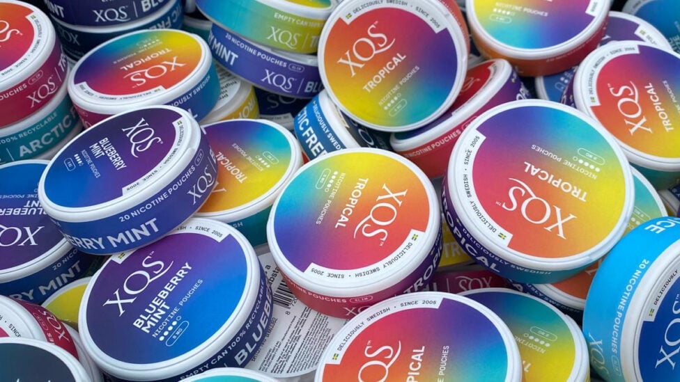 XQS – švédské nikotinové sáčky s energií a chutí
