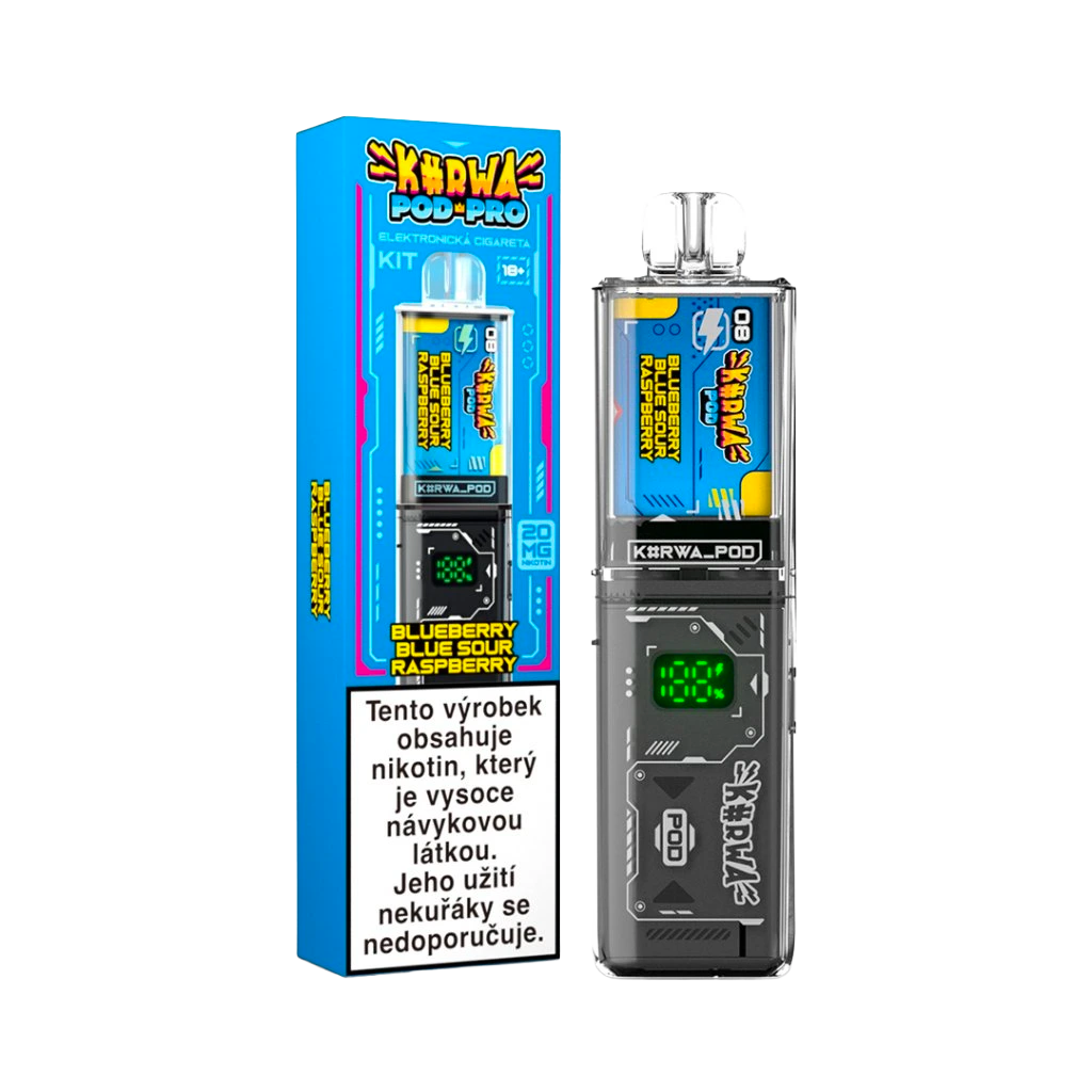 KURWA POD PRO Blueberry Blue Sour Raspberry