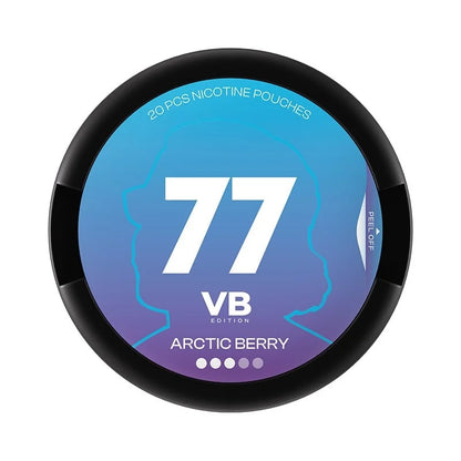 77 VB Edition Arctic Berry 10,4 mg Slim nikotinové sáčky se svěží bobulovou berry příchutí, balení 20 sáčků