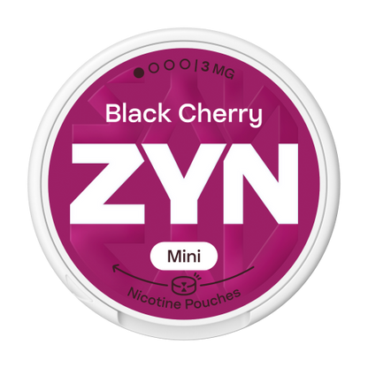 Nikotínové sáčky ZYN  Mini Black Cherry s příchutí černá třešeň, síla 3mg nikotinu na sáček