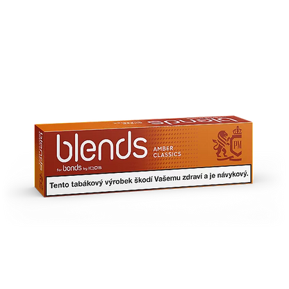 BLENDS Amber Classics – karton 200 tabákových náplní pro BONDS 2 by IQOS