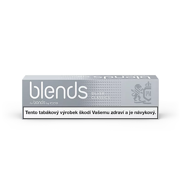 Karton BLENDS Silver Classics s 10 krabičkami tabákových náplní