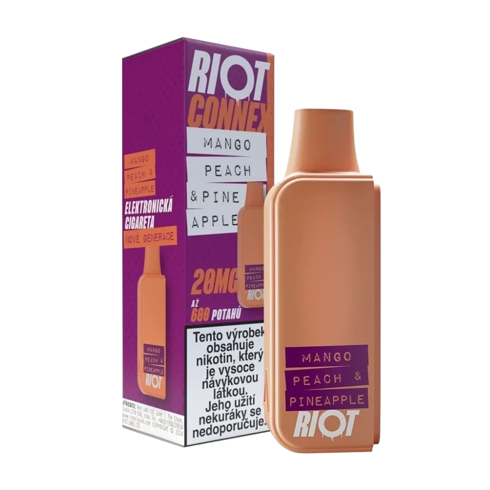 RIOT Connex Mango Peach Pineapple Capsule