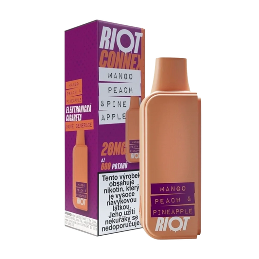 RIOT Connex Mango Peach Pineapple Capsule