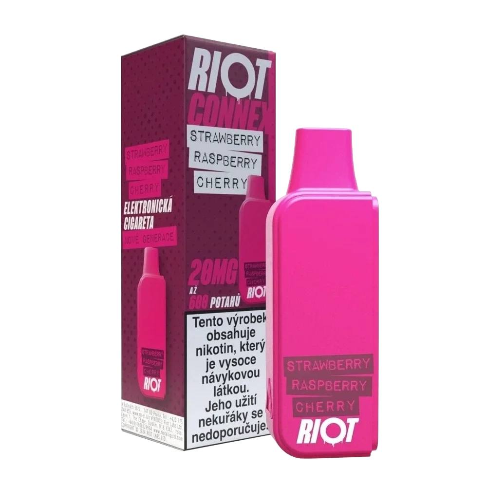 RIOT Connex Strawberry Raspberry Cherry Capsule