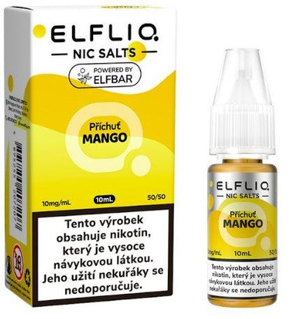 ELFLIQ Mango 10 ml s intenzivní a sladkou mangovou příchutí