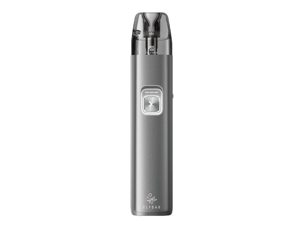 ELFBAR ELFX 2 POD systém 1700mAh Space Grey – plnitelná elektronická cigareta s výkonem 30W