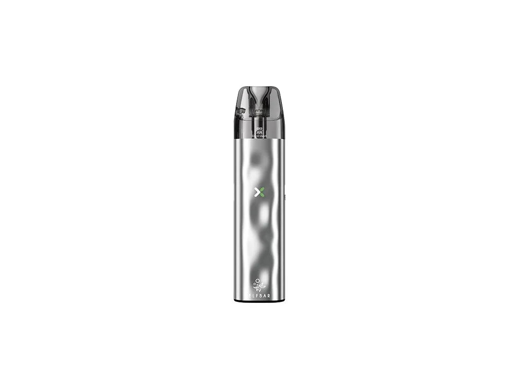 ELFBAR ELFX MINI POD systém 1000mAh Silver – plnitelná elektronická cigareta s výkonem 30W