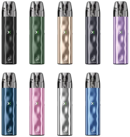 ELFBAR ELFX MINI – kompaktní POD systém s baterií 1000mAh a výkonem až 30W, porovnání všech barev