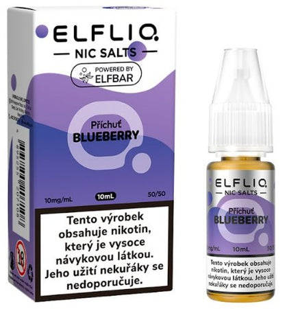 ELFLIQ Blueberry od Elf Bar – borůvkový e-liquid s nikotinovou solí