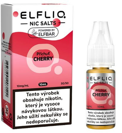 ELFLIQ Cherry od Elf Bar – e-liquid s výraznou chutí sladkých třešní