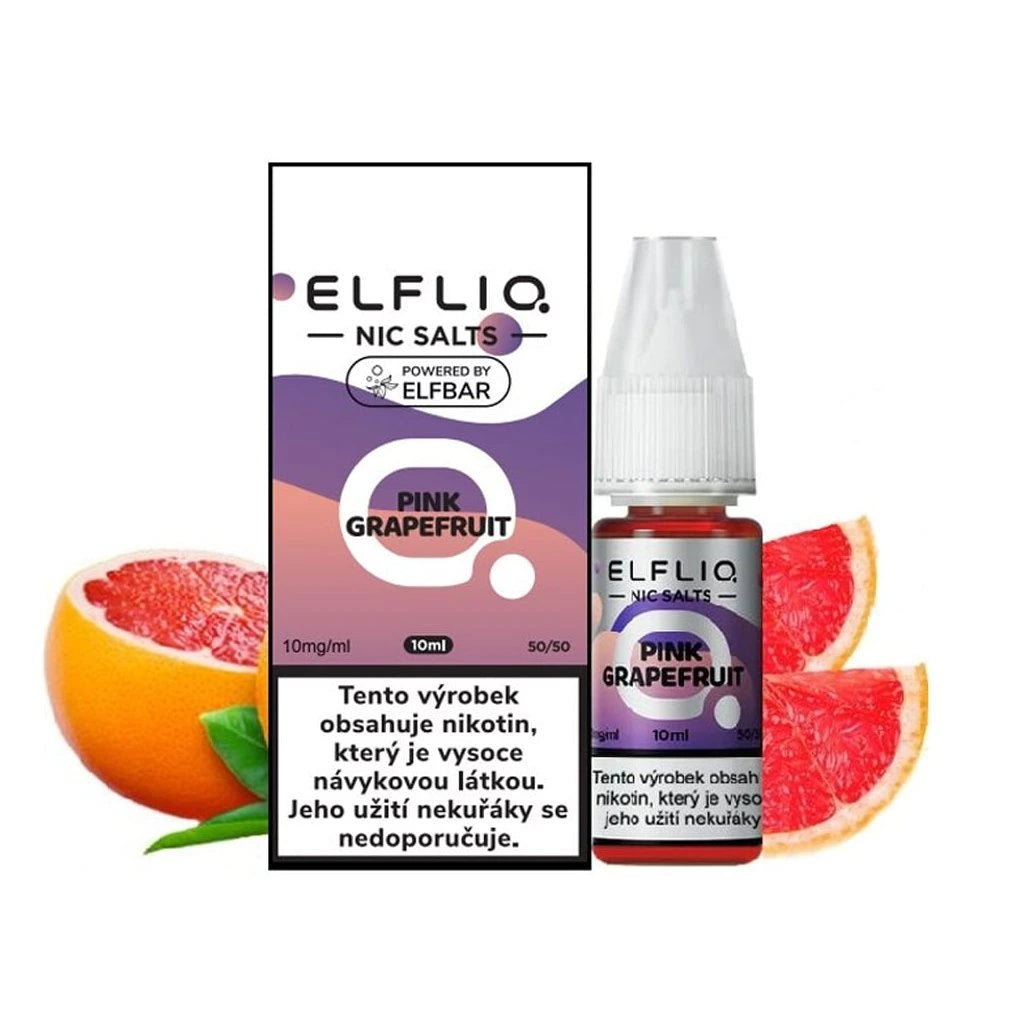 ELFLIQ Pink Grapefruit inspirovaný Elf Bar – limonádová grapefruitová příchuť na celý den