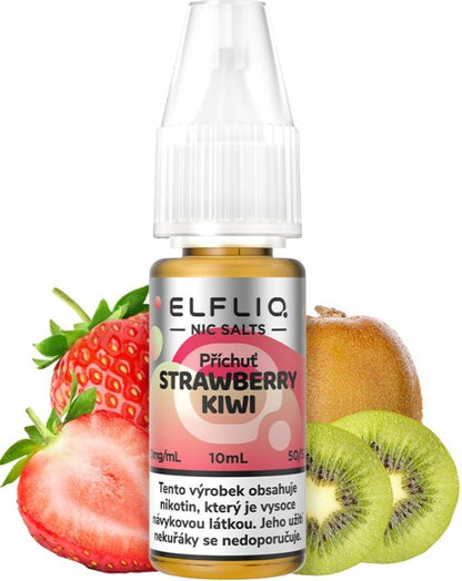 ELFLIQ Strawberry Kiwi od Elf Bar – e-liquid s chutí jahod a kiwi